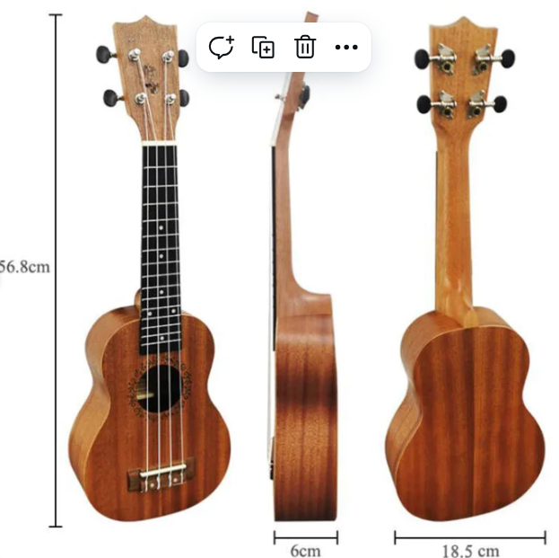 Kleine Gitarre für Anfänger